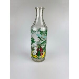 Vintage Owens Illinois Decanter Bottle - Prohibition Pirates - Retro Barware